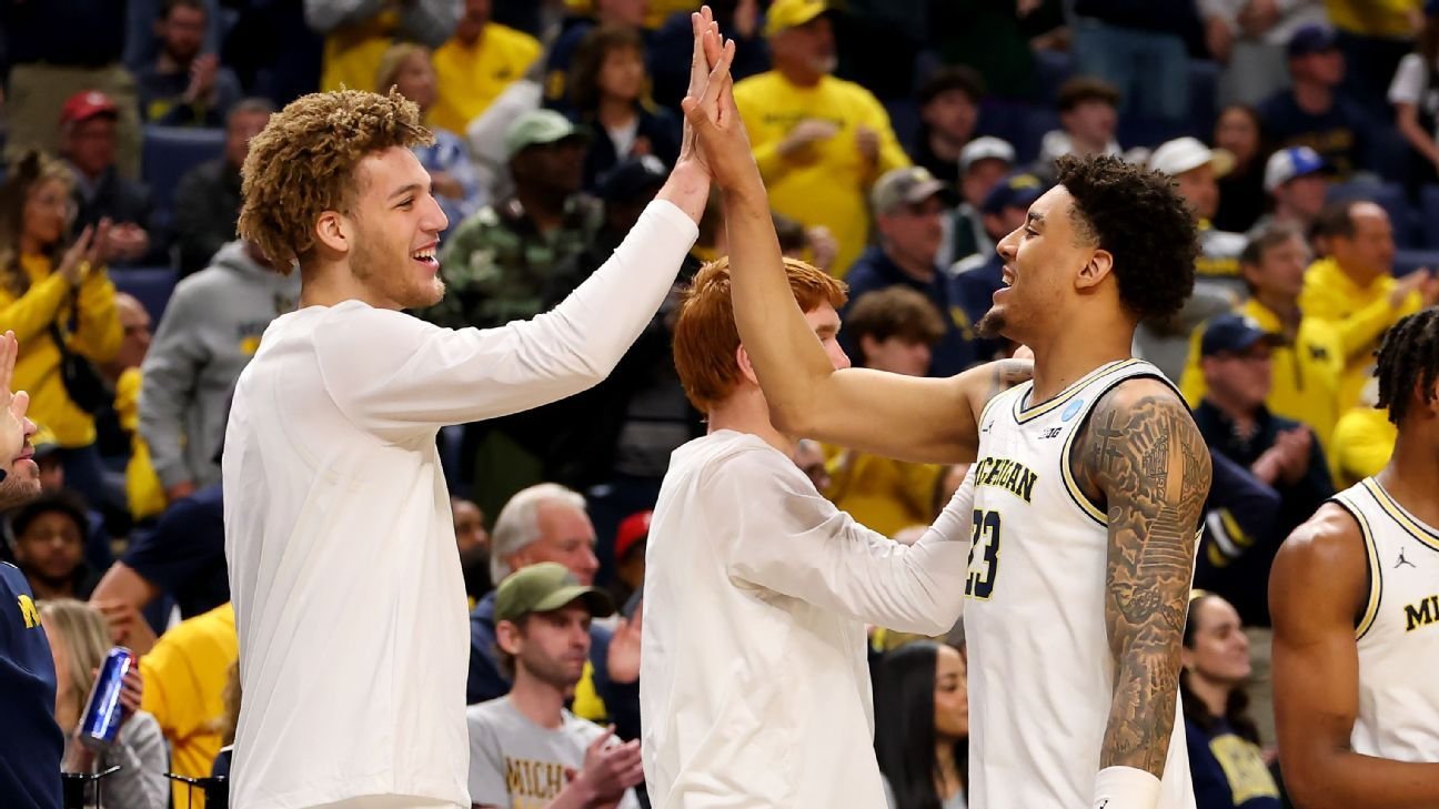 Los 25 de Lendeborg impulsan a Michigan más allá de Saint Louis y al Sweet 16