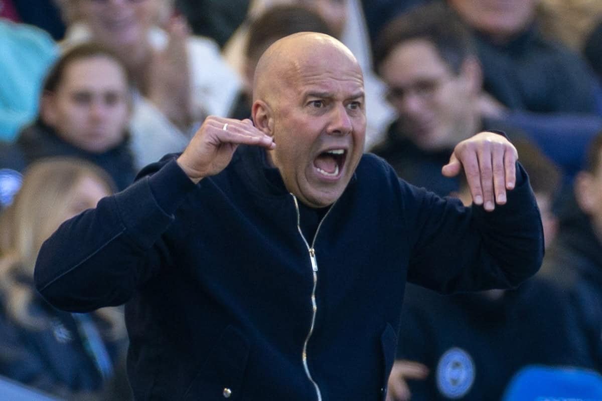 El Liverpool sólo tuvo ’20 minutos’ de entrenamiento antes del Brighton