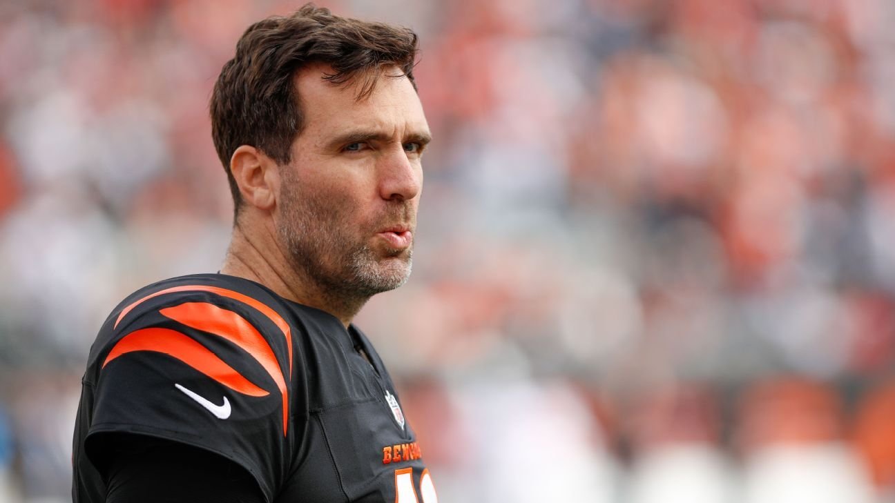 Joe Flacco de los Bengals dice que los equipos son ‘estúpidos’ por no contratarlo para empezar