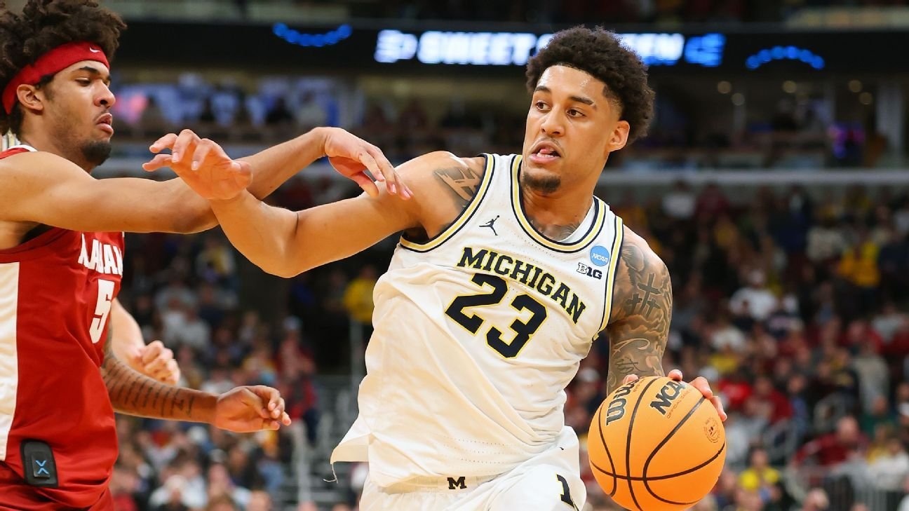 Yaxel Lendeborg asume el mando mientras Michigan domina a Alabama en Sweet 16