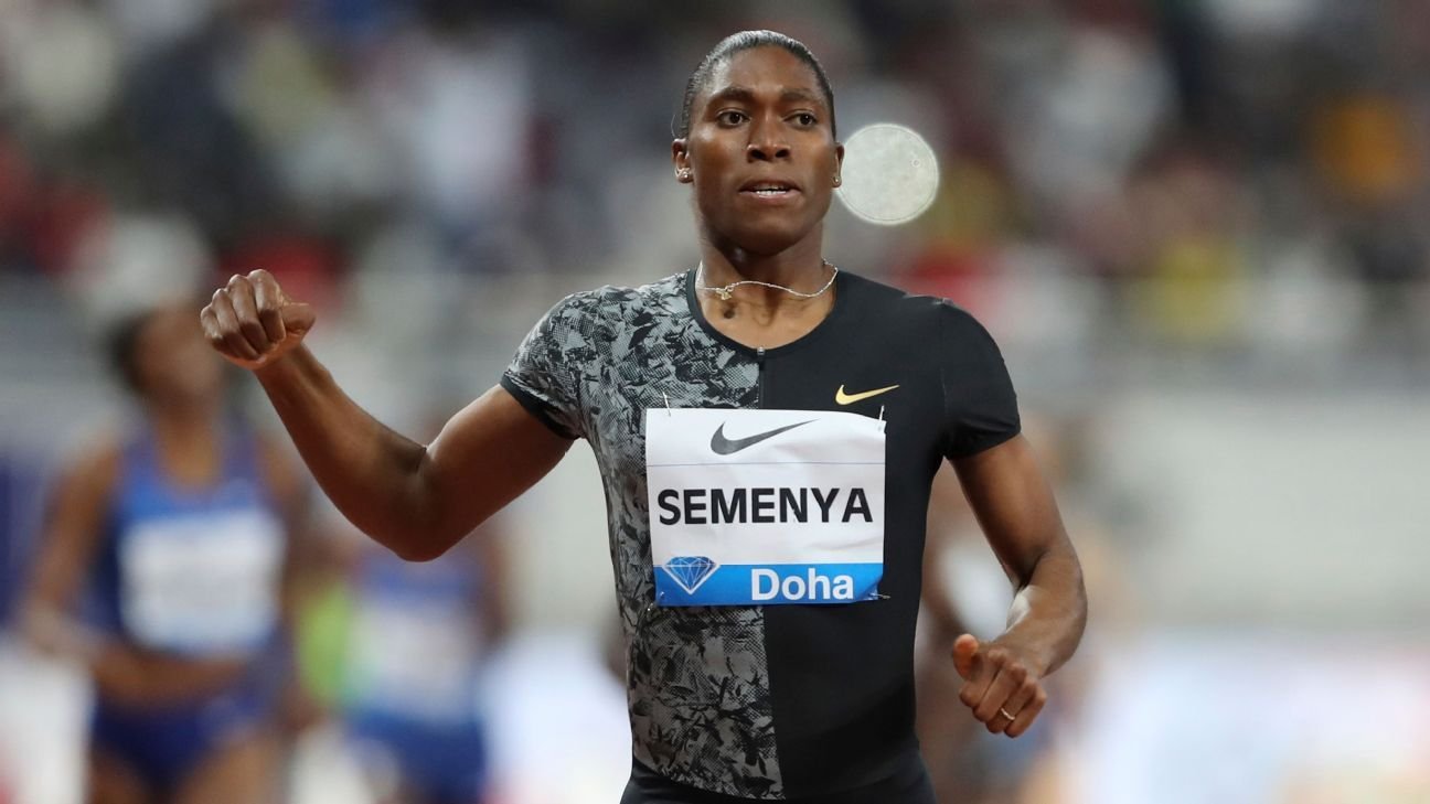 Caster Semenya critica al jefe del COI por la prohibición de las personas transgénero en los Juegos Olímpicos