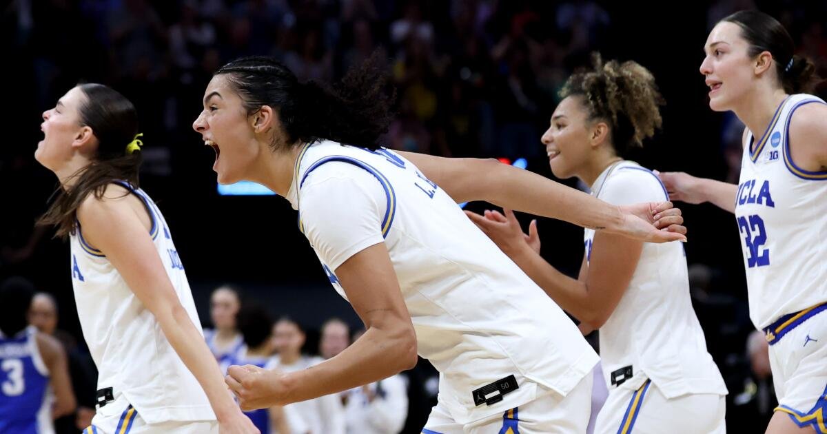 Las mujeres de UCLA demuestran que son lo suficientemente duras para manejar la Final Four