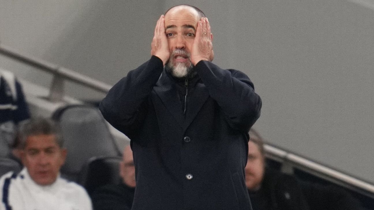 La desastrosa estadía de seis semanas de Tudor acerca a los Spurs al descenso