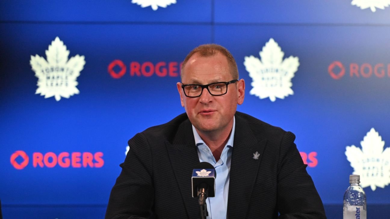 Los Toronto Maple Leafs despiden al gerente general Brad Treliving