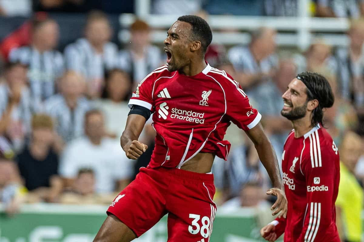 El Liverpool anotó UN gol como visitante en 45 minutos