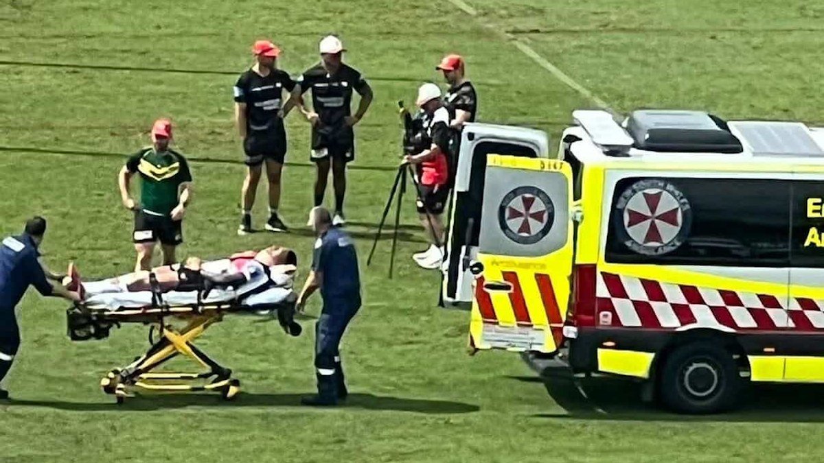 Noticias NRL 2026 | El jugador de St George Illawarra Dragons, Loko Pacific Tonga, resultó herido durante un entrenamiento y se llamó a una ambulancia.