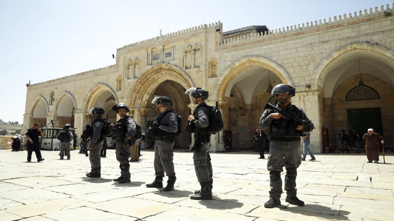 Israel cierra el acceso a la mezquita de Al Aqsa en medio de la guerra con Irán