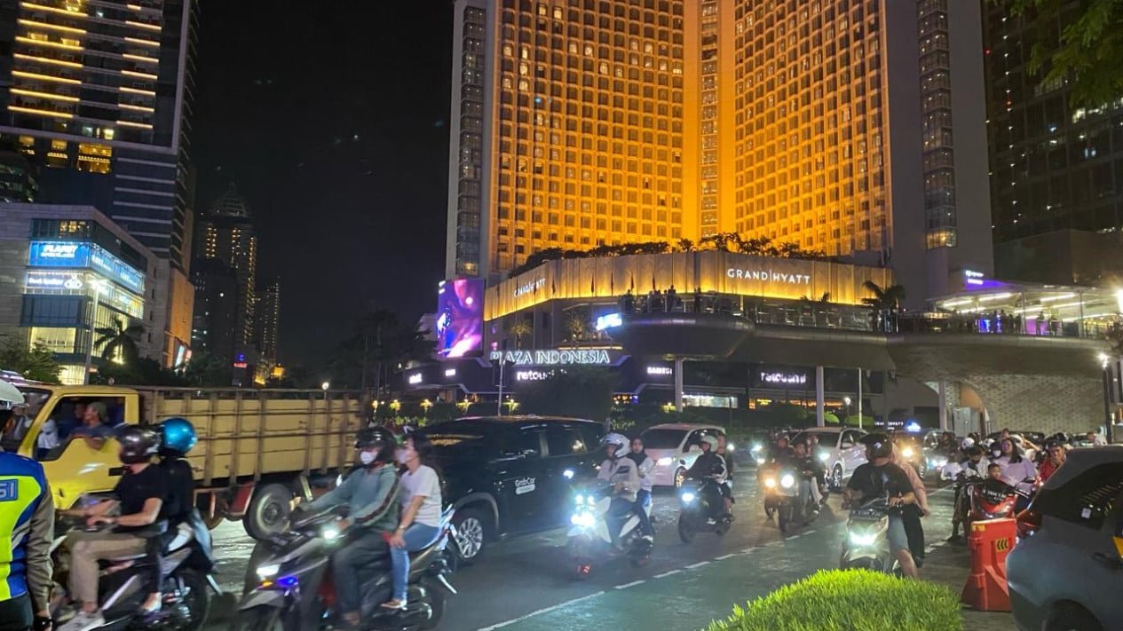 Hay una noche sin coche, la policía de Metro pide a los vecinos que no hagan convoyes en las noches de Takbiran