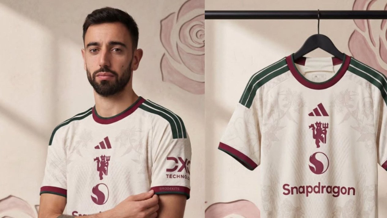 La tercera camiseta del Manchester United 2026 con el tema “Lancashire Rose” se filtró en las redes sociales, ¿los fanáticos de los Red Devils están divididos?