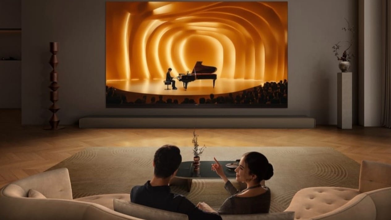 Distancia de visualización ideal para mirar un televisor de 98 pulgadas, ¡no cansa tus ojos rápidamente!