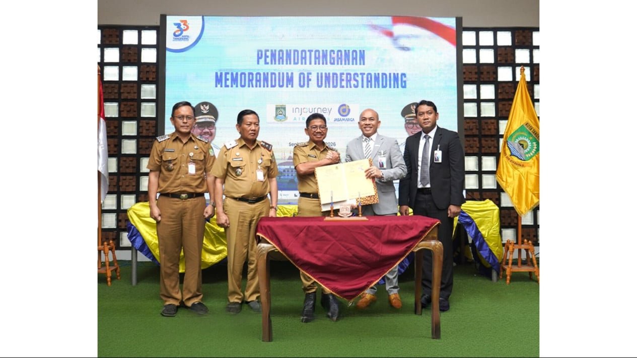 El gobierno de la ciudad de Tangerang colabora con InJourney y Jasa Marga para trabajar en el intercambio de Kunciran