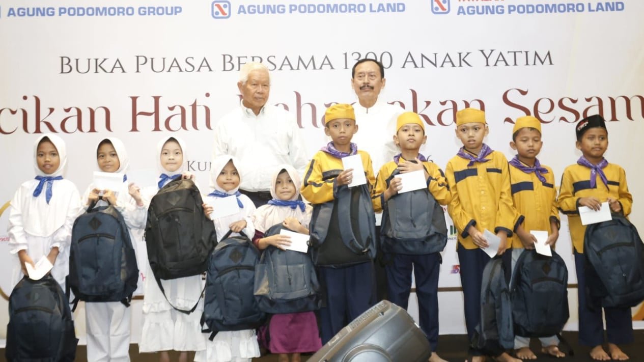 Agung Podomoro Land distribuye ayuda a miles de huérfanos durante el Ramadán 2026