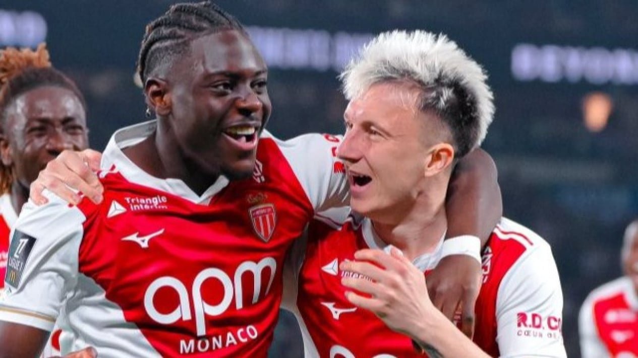 ¡La dulce venganza del AS Mónaco! Venció 3-1 al PSG en el Parque de los Príncipes tras su derrota en la Champions