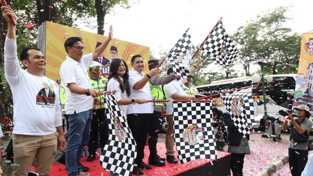 Segunda ola de regreso a Basamo 2026, miles de viajeros que regresaron partieron hacia Sumatra Occidental