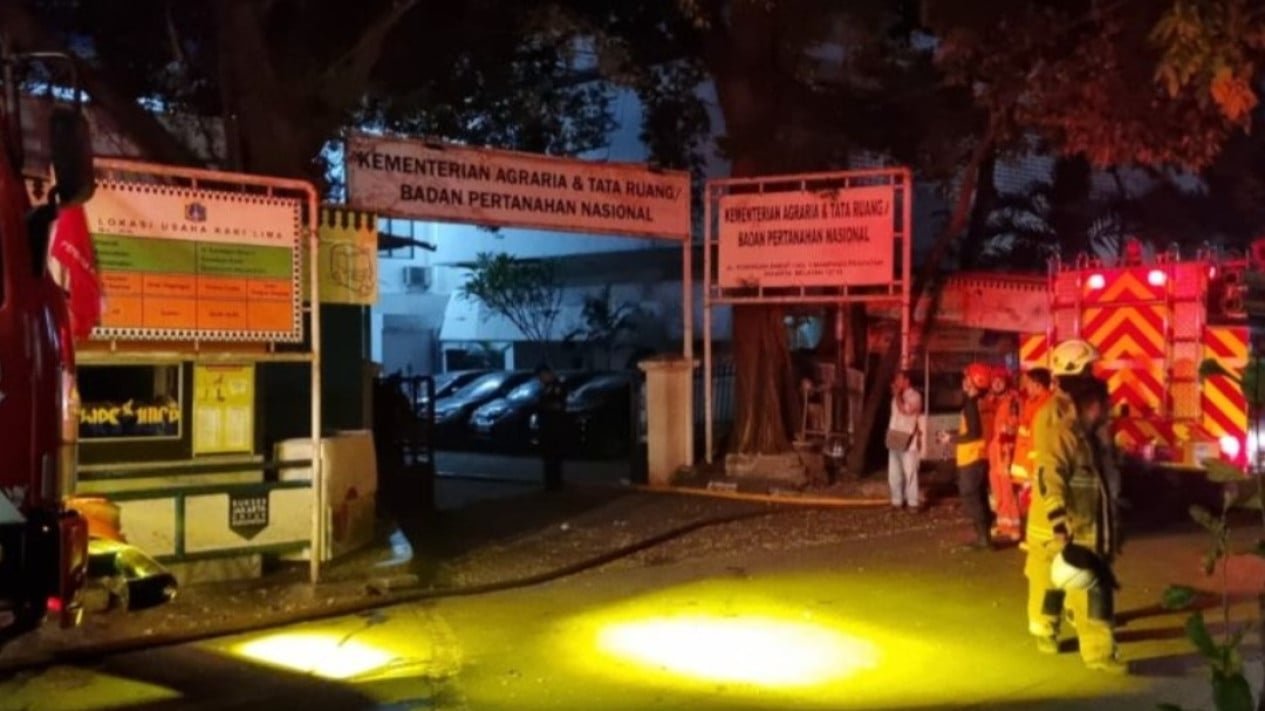 La gestión de incendios en Mampang, en el sur de Yakarta, Gulkarmat garantiza que no haya víctimas