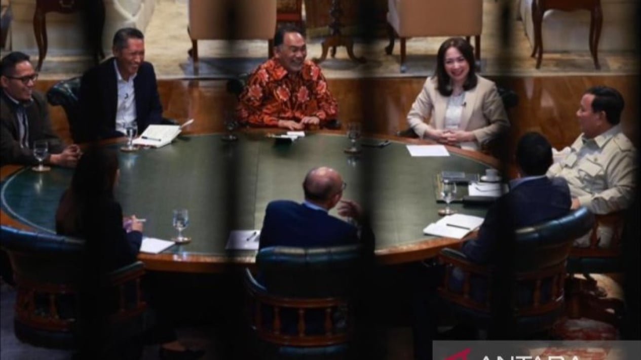 Prabowo habla con periodistas y expertos en Hambalang durante 6,5 horas, ¿sobre qué?