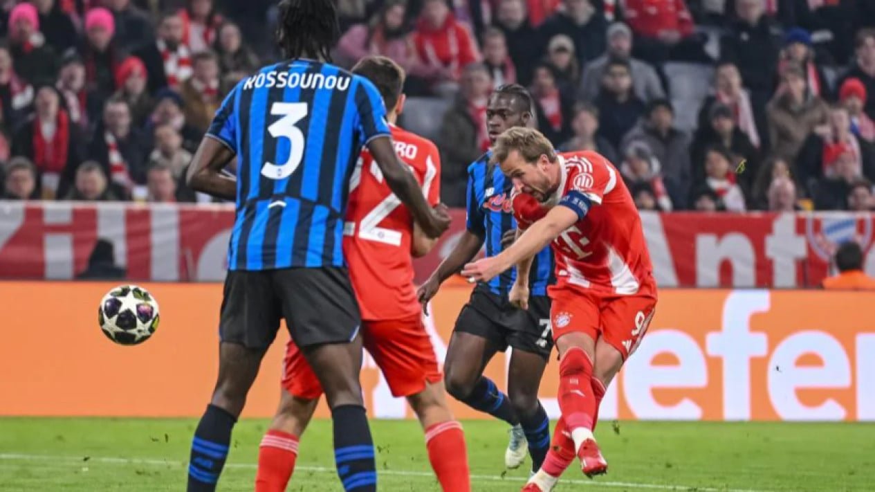 ¡10-2 en total! El dominio absoluto del Bayern Múnich elimina al Atalanta del Allianz Arena