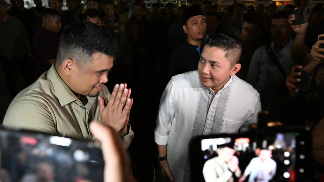 El gobernador de Sumatra del Norte, Bobby Nasution-Seskab Teddy, distribuirá artículos de primera necesidad en la ciudad de Medan: órdenes de Prabowo