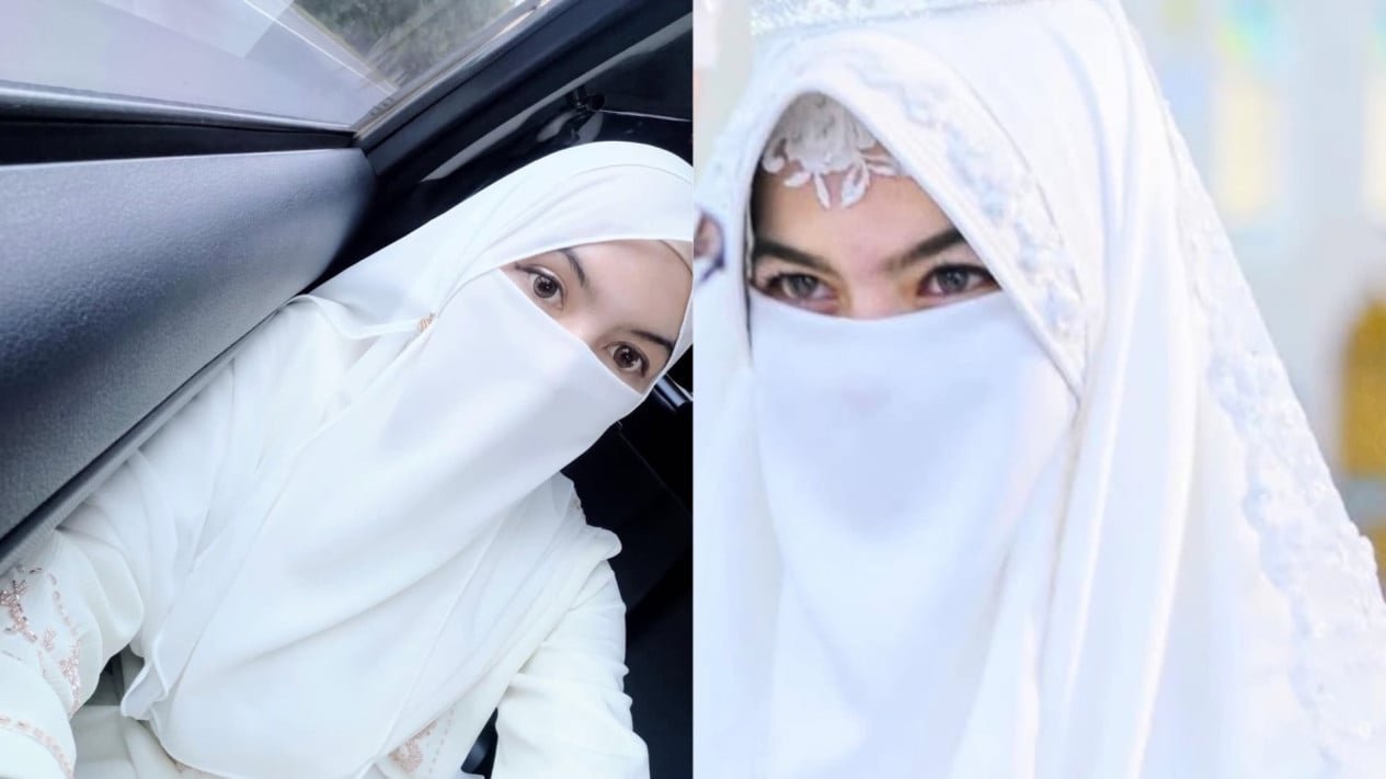 Wardatina Mawa se presenta en el tribunal de divorcios vistiendo ropa relacionada con el contrato matrimonial, ¿cuál es su propósito?