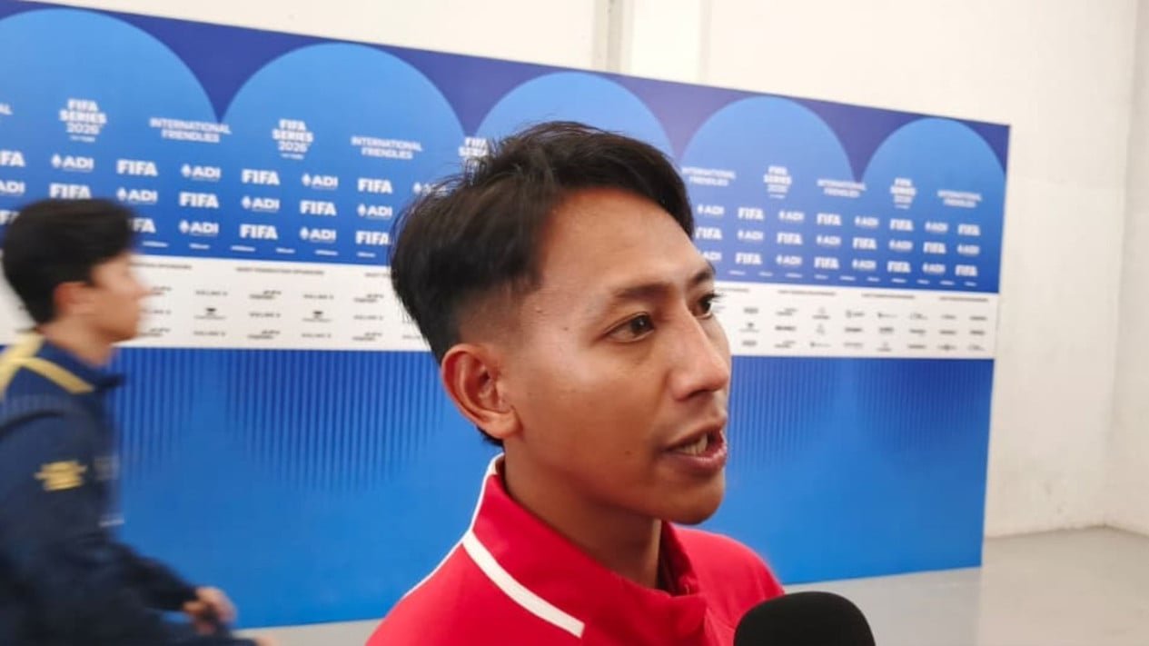 Beckham Putra, que marcó su primer gol con la selección de Indonesia, se mantiene humilde