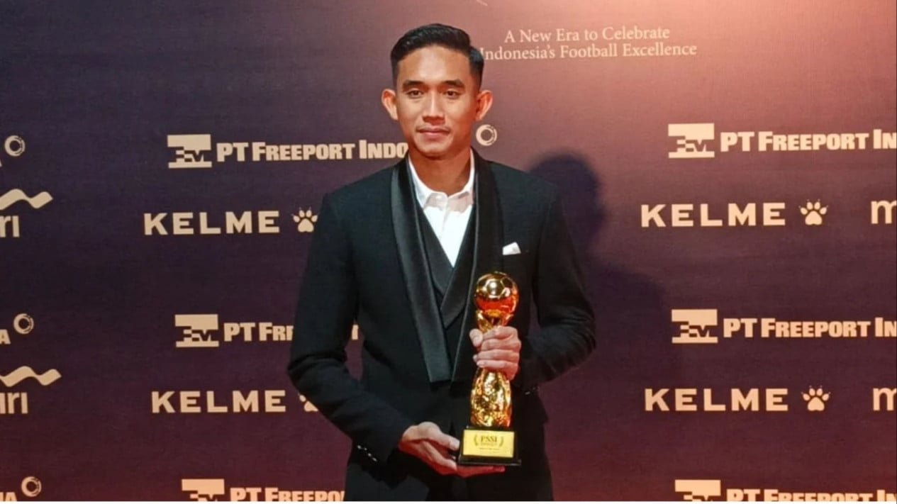 Esto no es una cura para el fracaso de Puskas, Rizky Ridho está aún más motivado después de ganar el mejor gol en los Premios PSSI