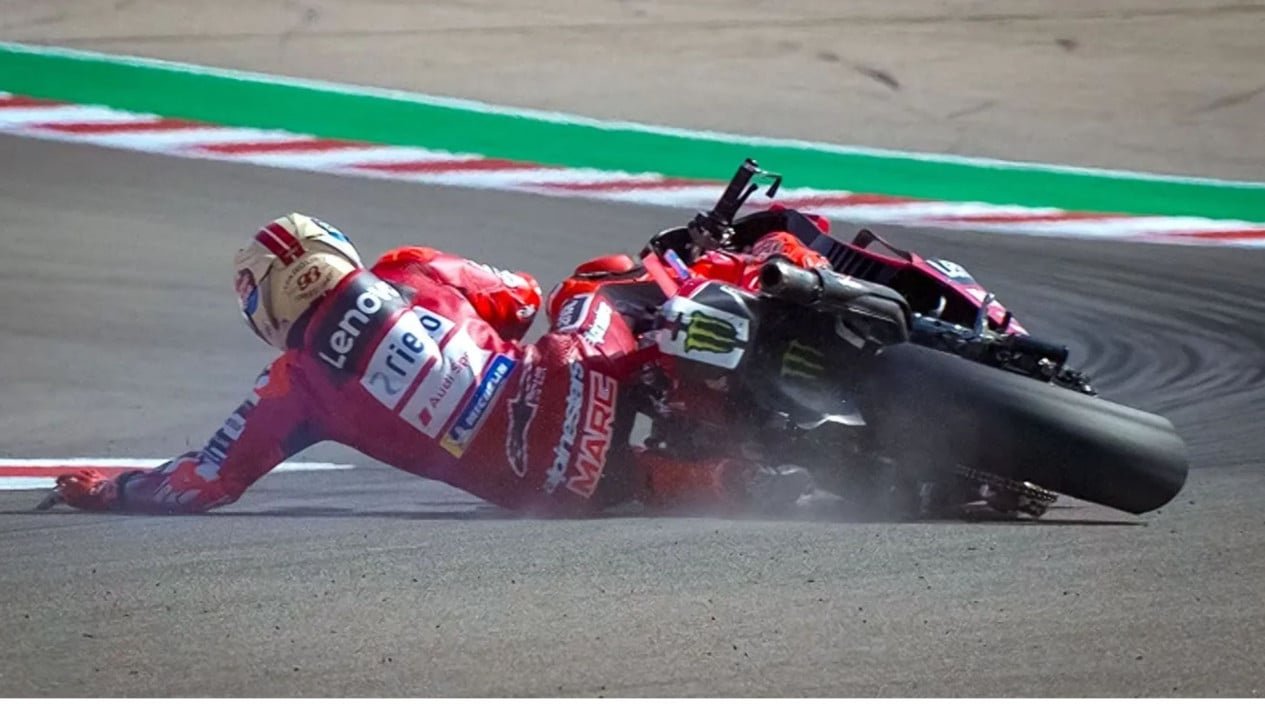 Accidente en el GP de América, Marc Márquez admite haber cometido un gran error