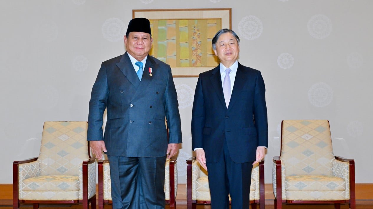 Tiempo de reunión entre Prabowo y el emperador Naruhito, almuerzo conjunto y discusión de cuestiones estratégicas