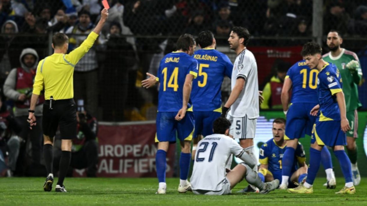 La selección italiana no logró clasificarse para el Mundial de 2026 tras perder en los penaltis