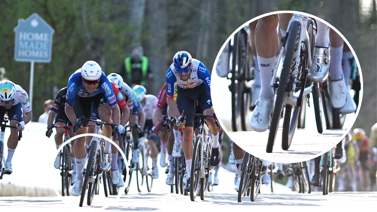 “No tiene muy buena pinta, pero vale la pena” – Jasper Philipsen gana un clásico con unos zapatos extraños y uno nuevo