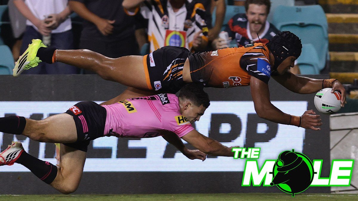 NRL news 2026, The Mole, el recluta de los Wests Tigers, Heamasi Makasini, se niega a firmar un nuevo contrato
