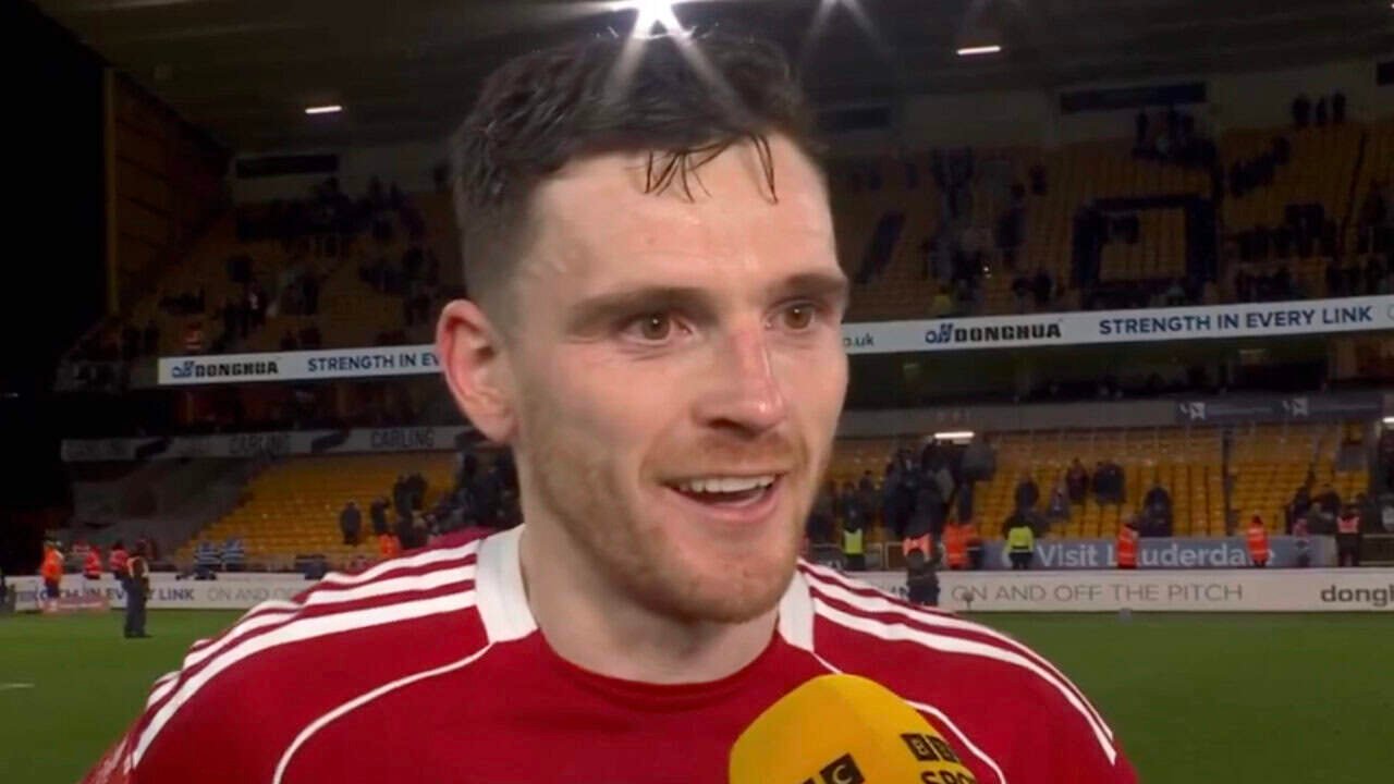 La elegante respuesta de Andy Robertson ante la pérdida del puesto titular en LFC