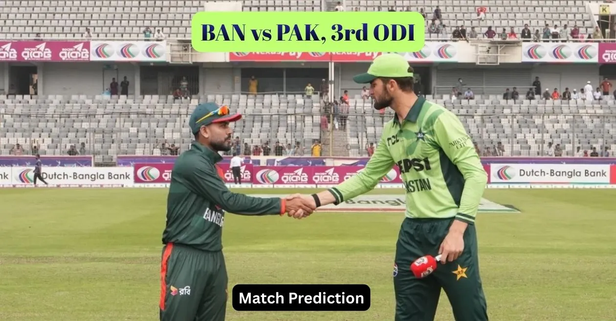 BAN vs PAK, predicción del tercer partido ODI: ¿Quién ganará el partido de hoy entre Bangladesh y Pakistán?