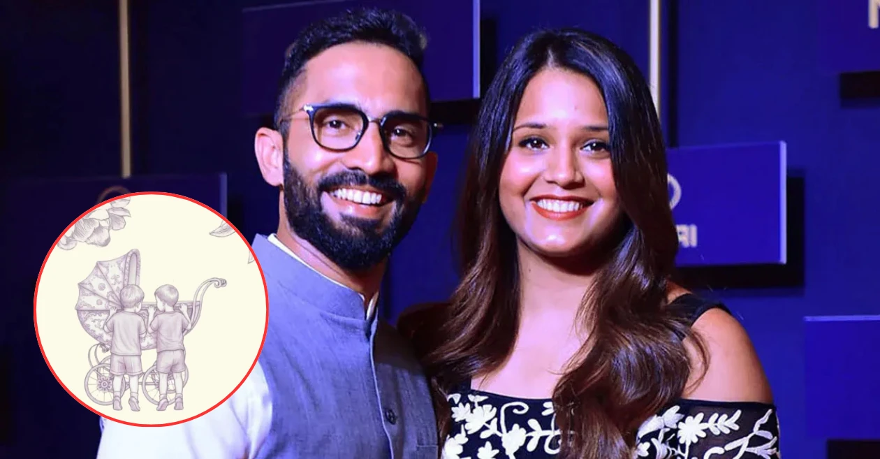 Dinesh Karthik y Dipika Pallikal dan la bienvenida a una niña, comparten nombre en una adorable publicación
