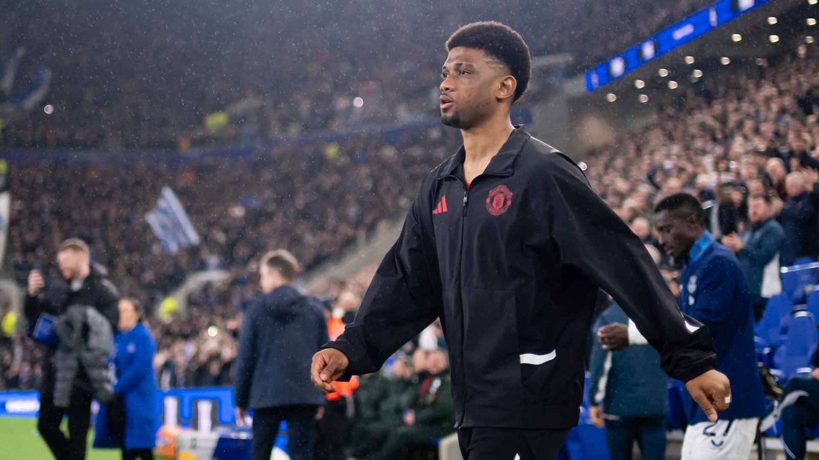 ¿Por qué Amad juega en el Everton?