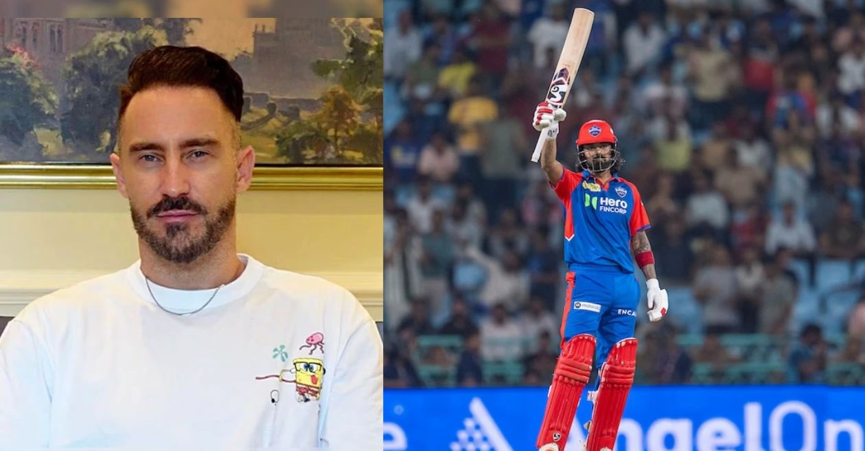 Faf du Plessis elige el número de bateo ideal para KL Rahul en IPL 2026