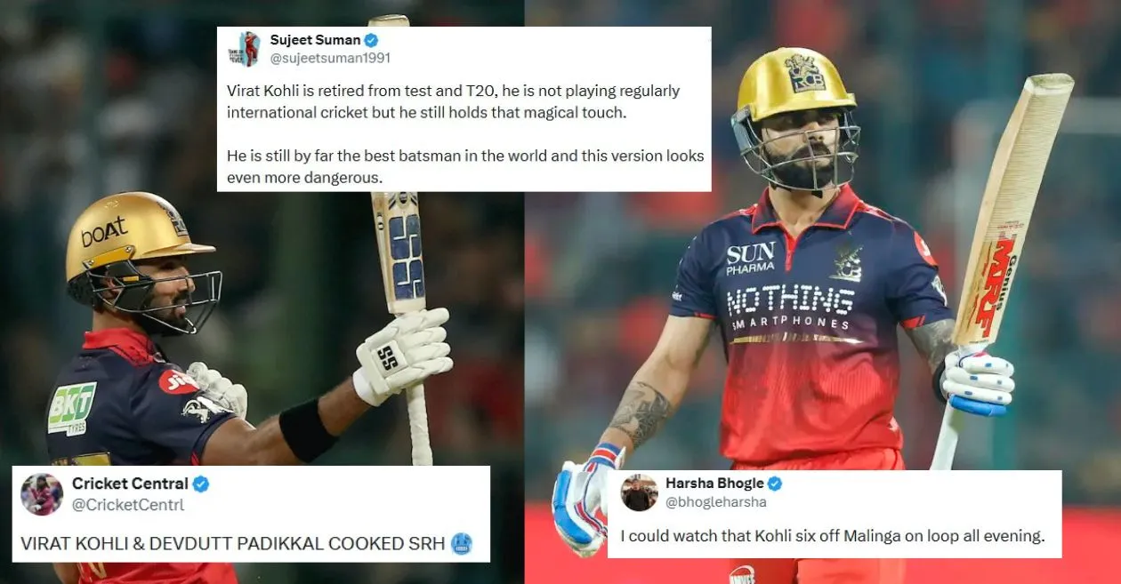 IPL 2026: Los fanáticos se vuelven locos cuando Jacob Duffy, Virat Kohli y Devdutt Padikkal humillan a SRH, impulsando a RCB a una victoria enfática