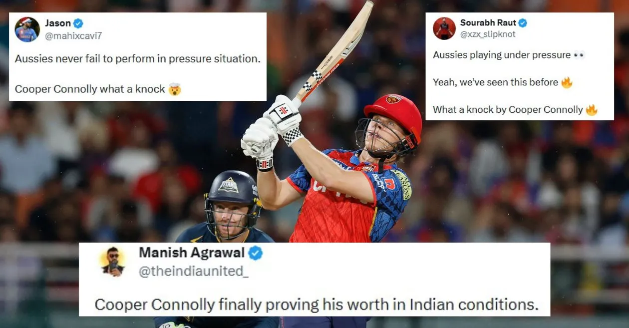 Los fanáticos se vuelven locos mientras Cooper Connolly mantiene la calma para llevar a PBKS más allá de GT en el thriller de IPL 2026