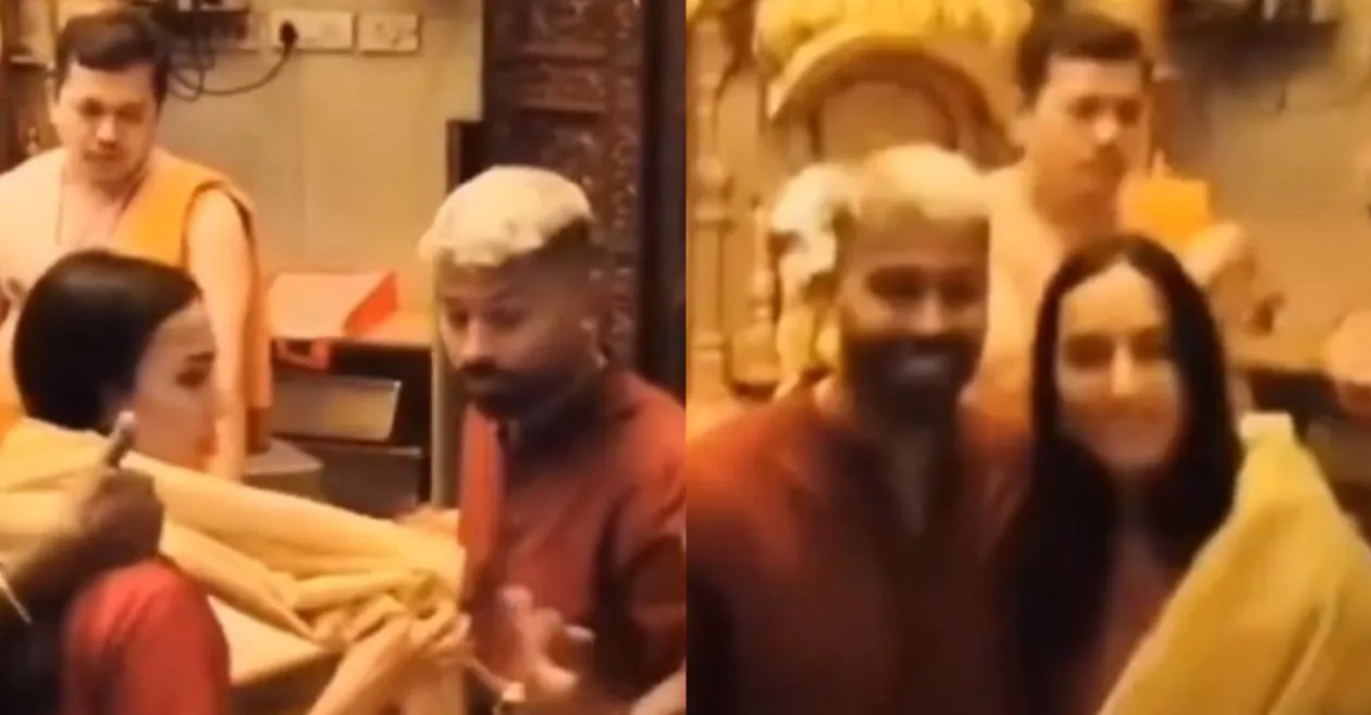 Copa del Mundo T20 2026 (MIRAR): Hardik Pandya visita el templo Siddhivinayak con su novia Mahieka Sharma antes del enfrentamiento de semifinales