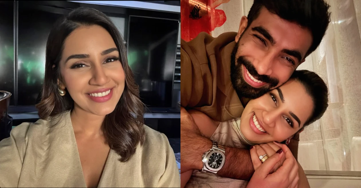 Sanjana Ganesan comparte un mensaje amoroso para Jasprit Bumrah en su quinto aniversario de bodas