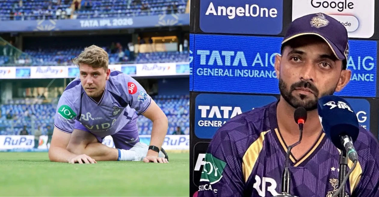 IPL 2026: Cricket Australia rompe el silencio después de que el capitán de KKR, Ajinkya Rahane, cuestionara la falta de bolos de Cameron Green