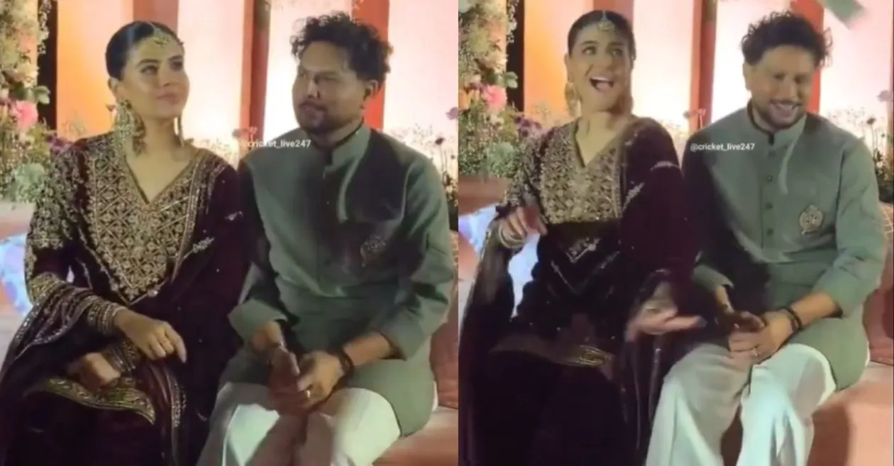 MIRAR: Dentro de la vibrante ceremonia mehendi de Kuldeep Yadav y Vanshika Chaddha en Mussoorie