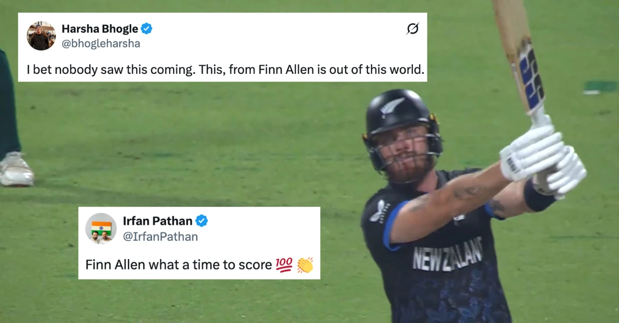 Los internautas se están volviendo locos cuando Finn Allen alcanza un siglo récord para impulsar a Nueva Zelanda a la final de la Copa del Mundo T20 2026 con una victoria contra Sudáfrica.