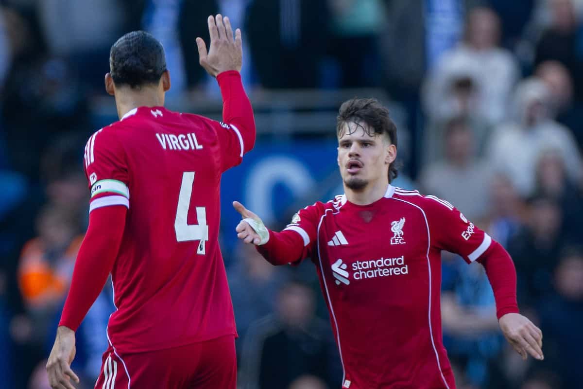 Los aficionados del Liverpool dan a Gakpo una puntuación de 2,5