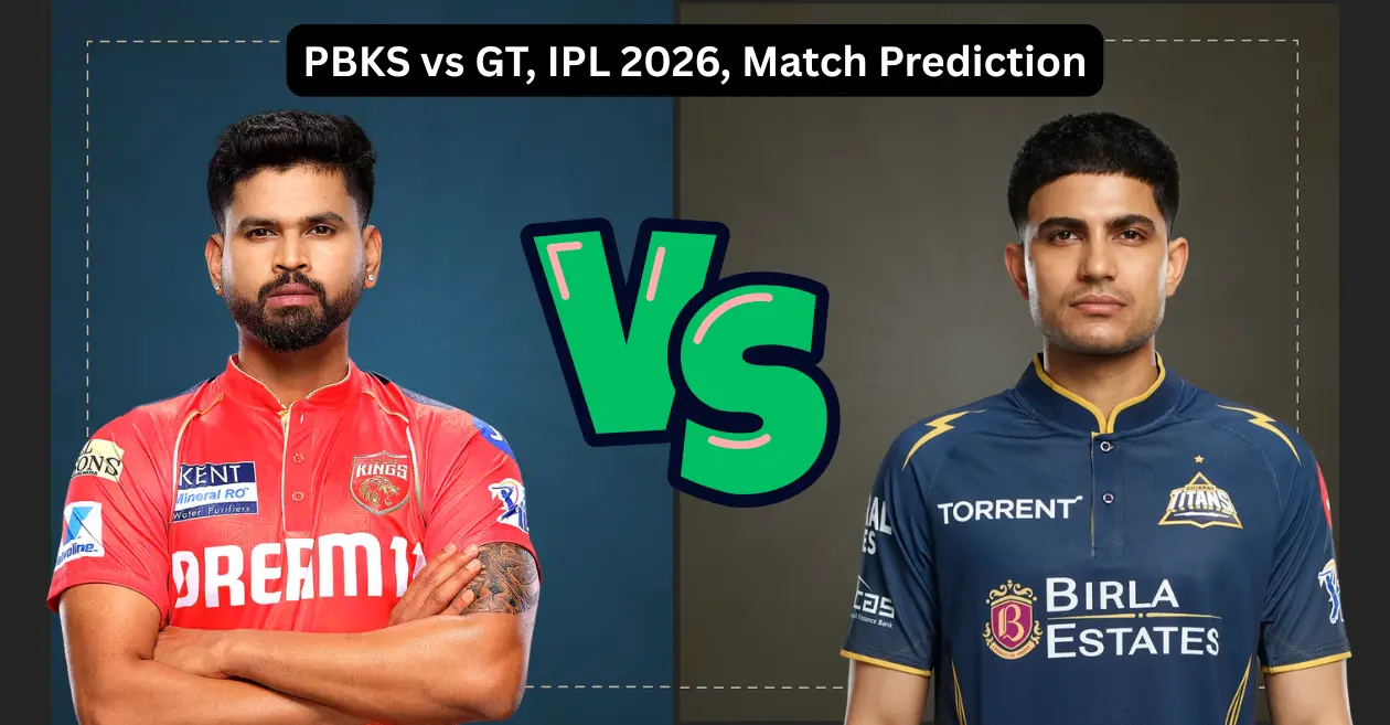 PBKS vs GT, IPL 2026, predicción del partido: ¿Quién ganará el partido de hoy entre Punjab Kings y Gujarat Titans?