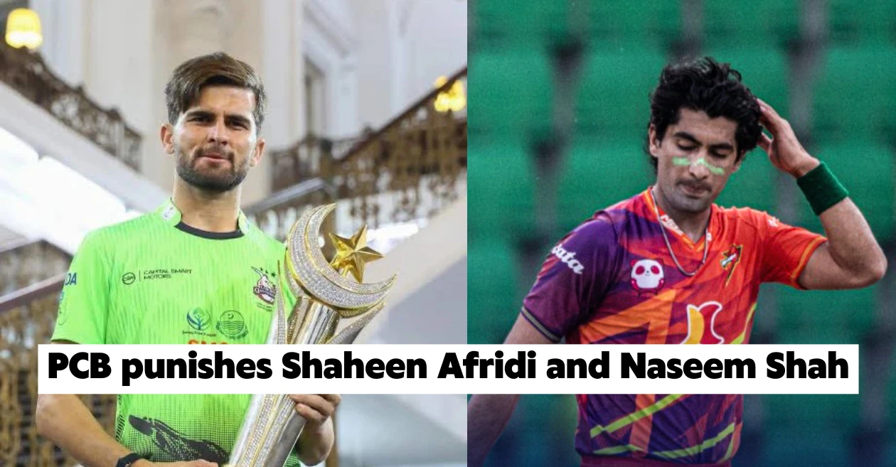 PCB penaliza a Shaheen Afridi y Naseem Shah por violar el protocolo de seguridad y publicar un tweet ofensivo durante PSL 2026