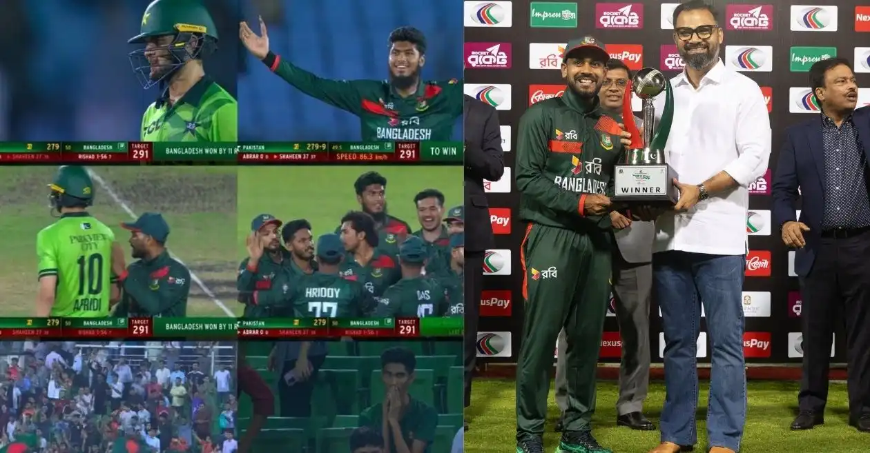 Pakistán presenta una queja por la controvertida llamada al DRS mientras Bangladesh logra la serie con una emocionante tercera victoria en ODI