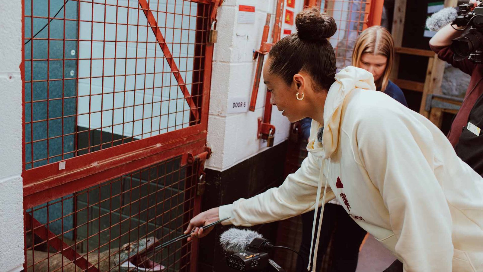 Por qué Phallon Tullis-Joyce estaba en el zoológico de Chester