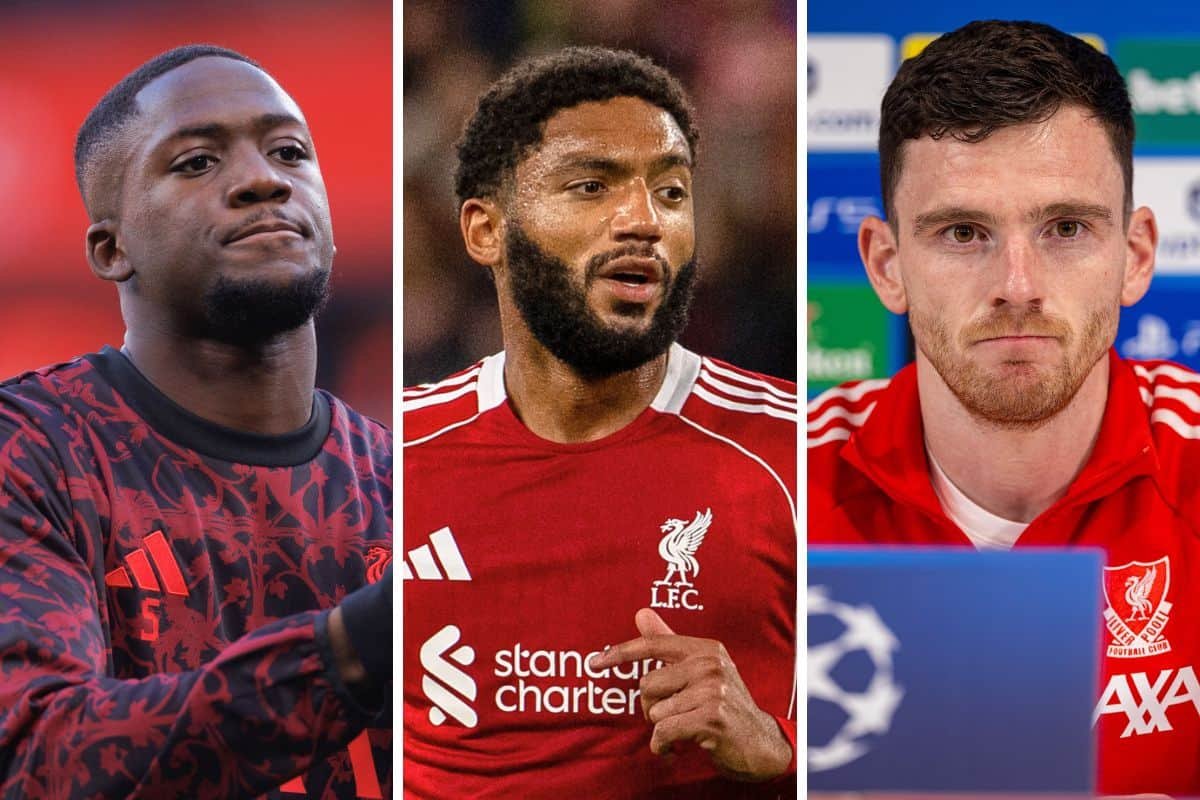 Konate en forma tras un problema en el tendón de la corva pero Gómez duda