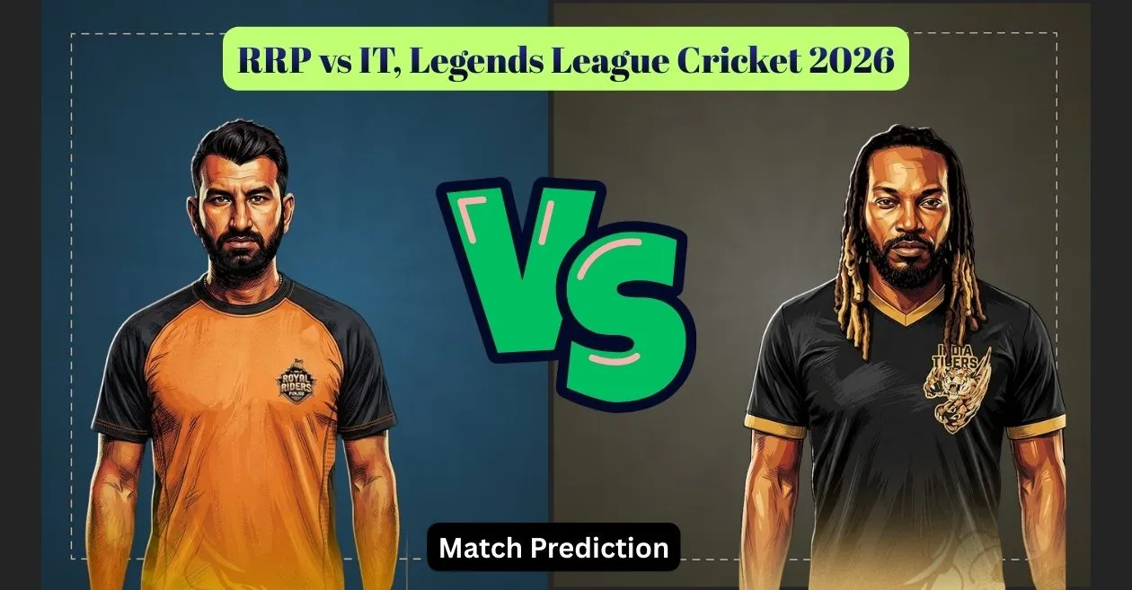 RRP vs IT, Predicción del partido Legends League Cricket 2026: ¿Quién ganará el partido de hoy entre Royal Riders Punjab y India Tigers?