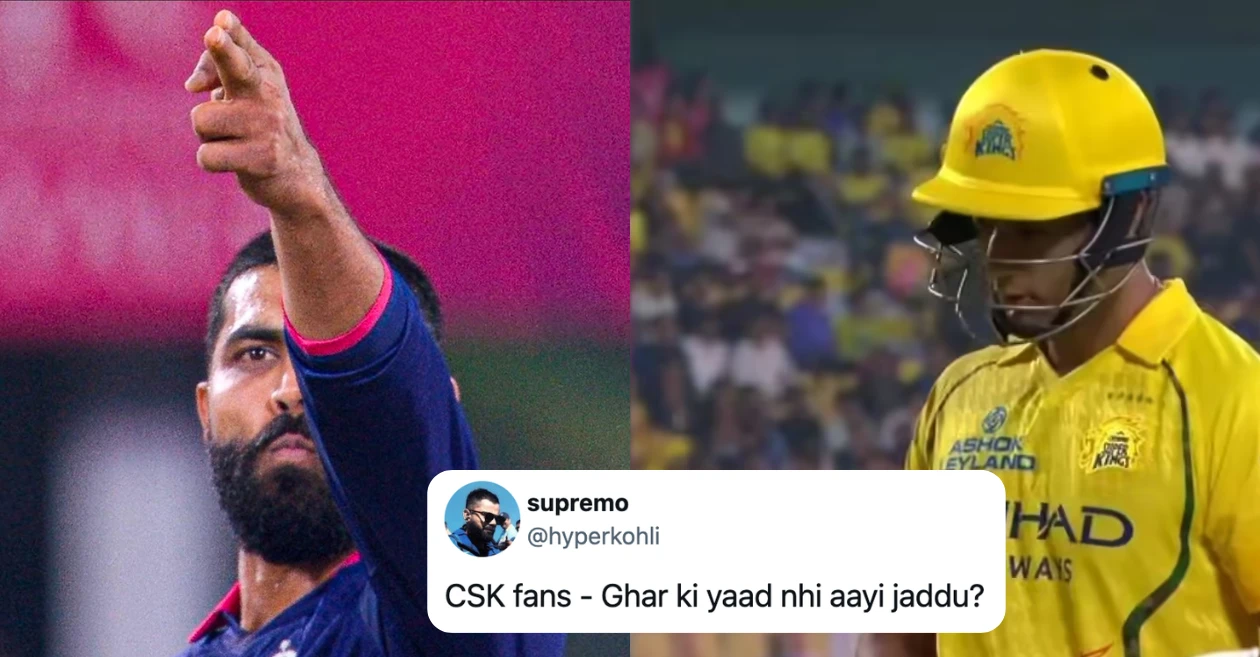 IPL 2026: ‘Ghar ki yaad nahi aayi’ – La celebración de la ‘pistola’ de Ravindra Jadeja después del despido de Shivam Dube genera memes de Dhurandhar